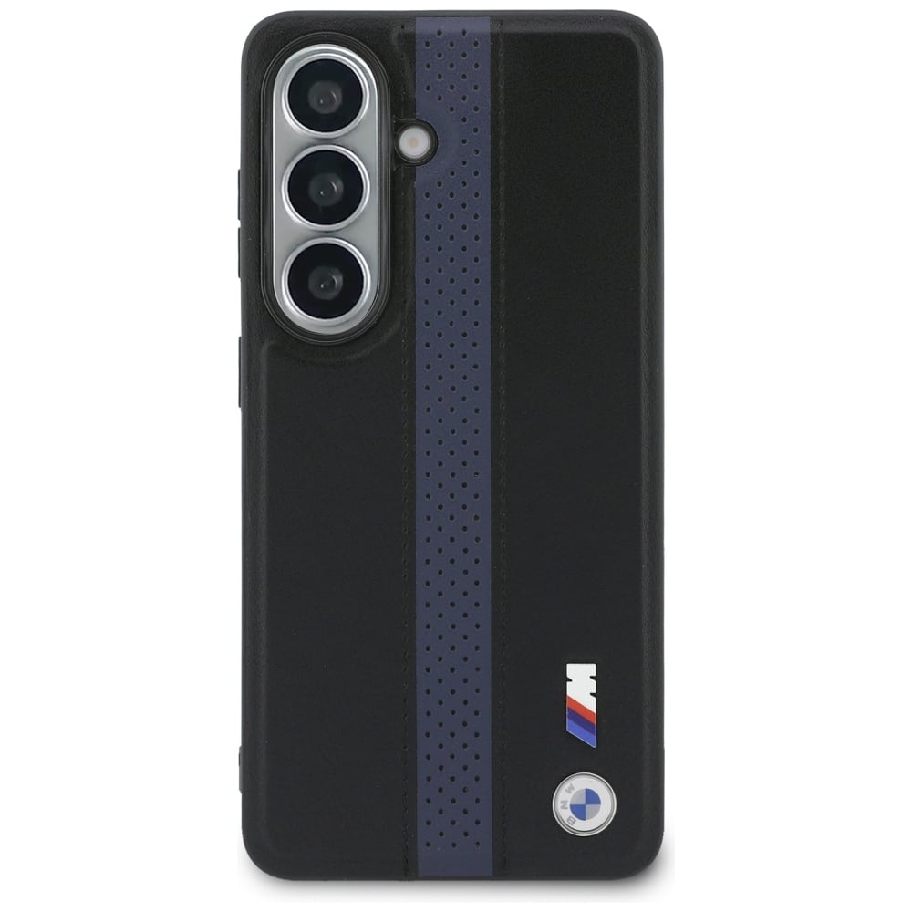 Θήκη BMW με διάτρητη ρίγα και λογότυπο MagSafe για Samsung Galaxy S26 μπλε - Image 3