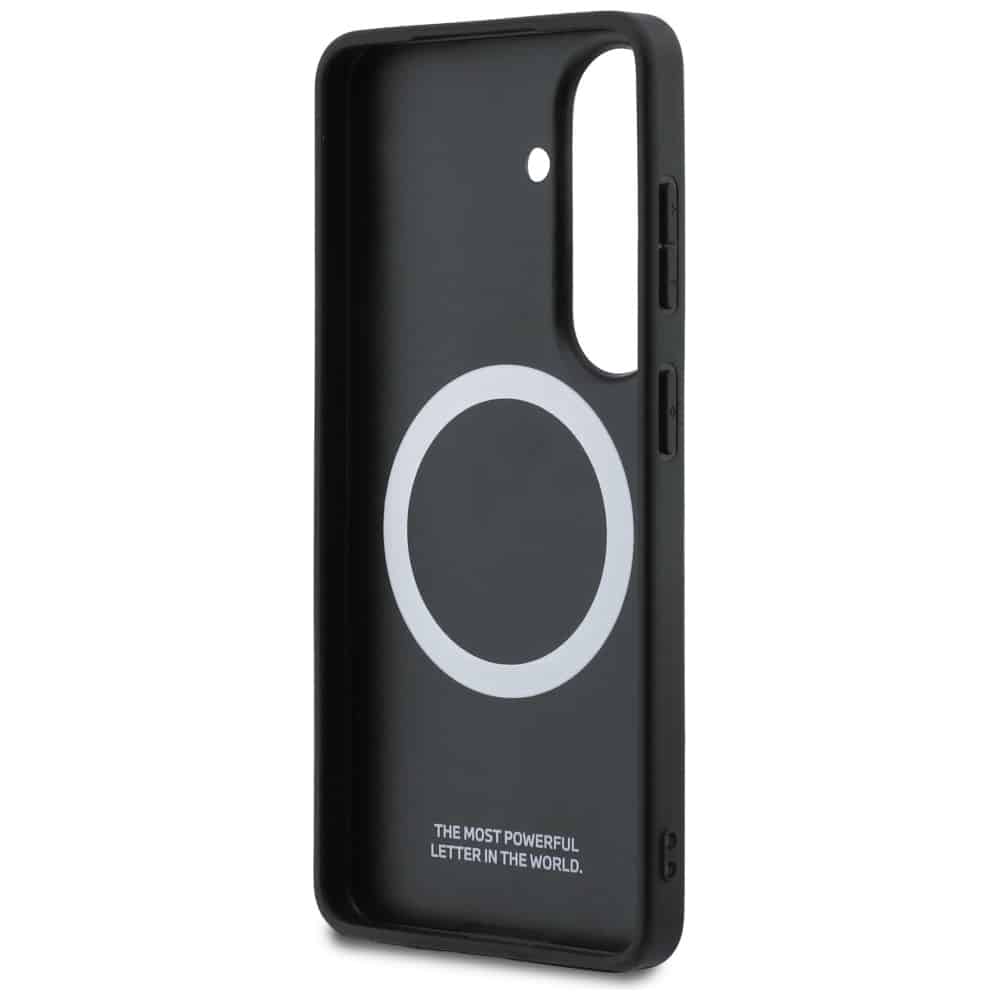 Θήκη BMW με διάτρητη ρίγα και λογότυπο MagSafe για Samsung Galaxy S26 μπλε - Image 7