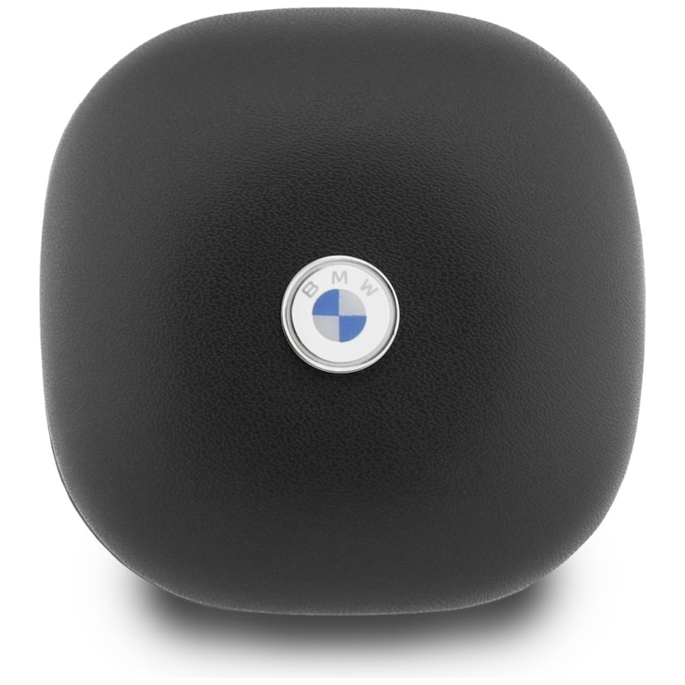 Ακουστικά Bluetooth TWS BMW Δερμάτινα Μεταλλικά Λογότυπα ENC μαύρα - Image 2