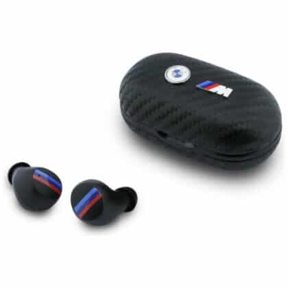 Ακουστικά Bluetooth TWS BMW Carbon Metal Logo ENC μαύρο