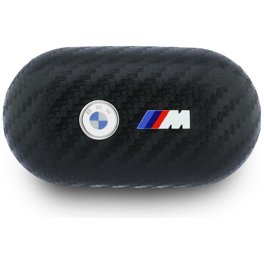 Ακουστικά Bluetooth TWS BMW Carbon Metal Logo ENC μαύρο - Image 2