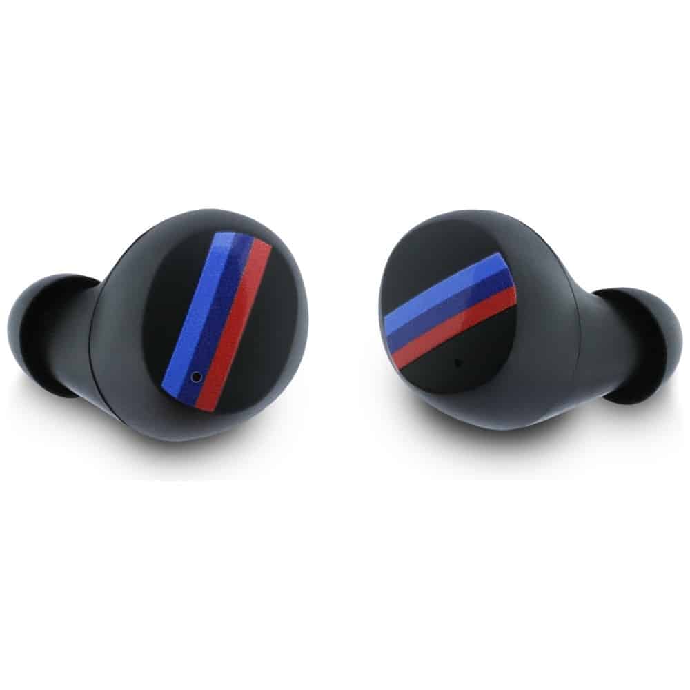 Ακουστικά Bluetooth TWS BMW Carbon Metal Logo ENC μαύρο - Image 5