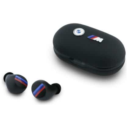 Ακουστικά Bluetooth TWS BMW Μεταλλικό λογότυπο ENC μαύρο