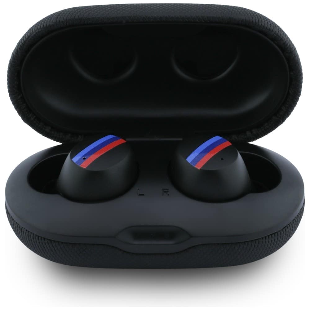 Ακουστικά Bluetooth TWS BMW Μεταλλικό λογότυπο ENC μαύρο - Image 3