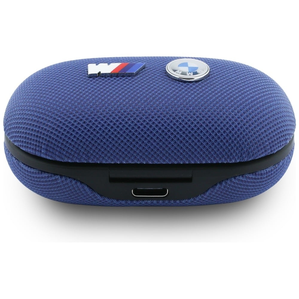Ακουστικά Bluetooth TWS BMW Μεταλλικό λογότυπο ENC μπλε - Image 4