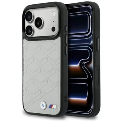 Θήκη BMW M Shape Logo MagSafe για iPhone 17 Pro γκρι