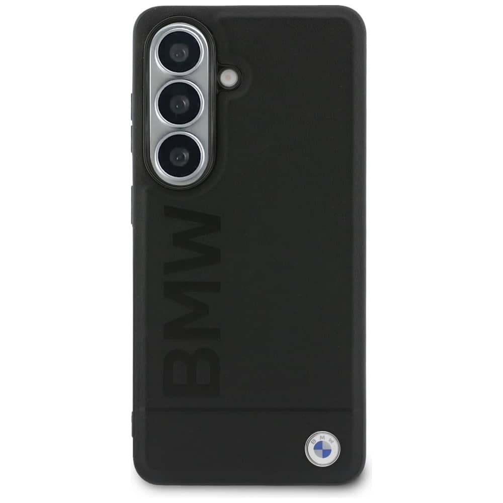 Θήκη BMW Δερμάτινη Hot Stamp MagSafe για Samsung Galaxy S26 Plus μαύρη - Image 3