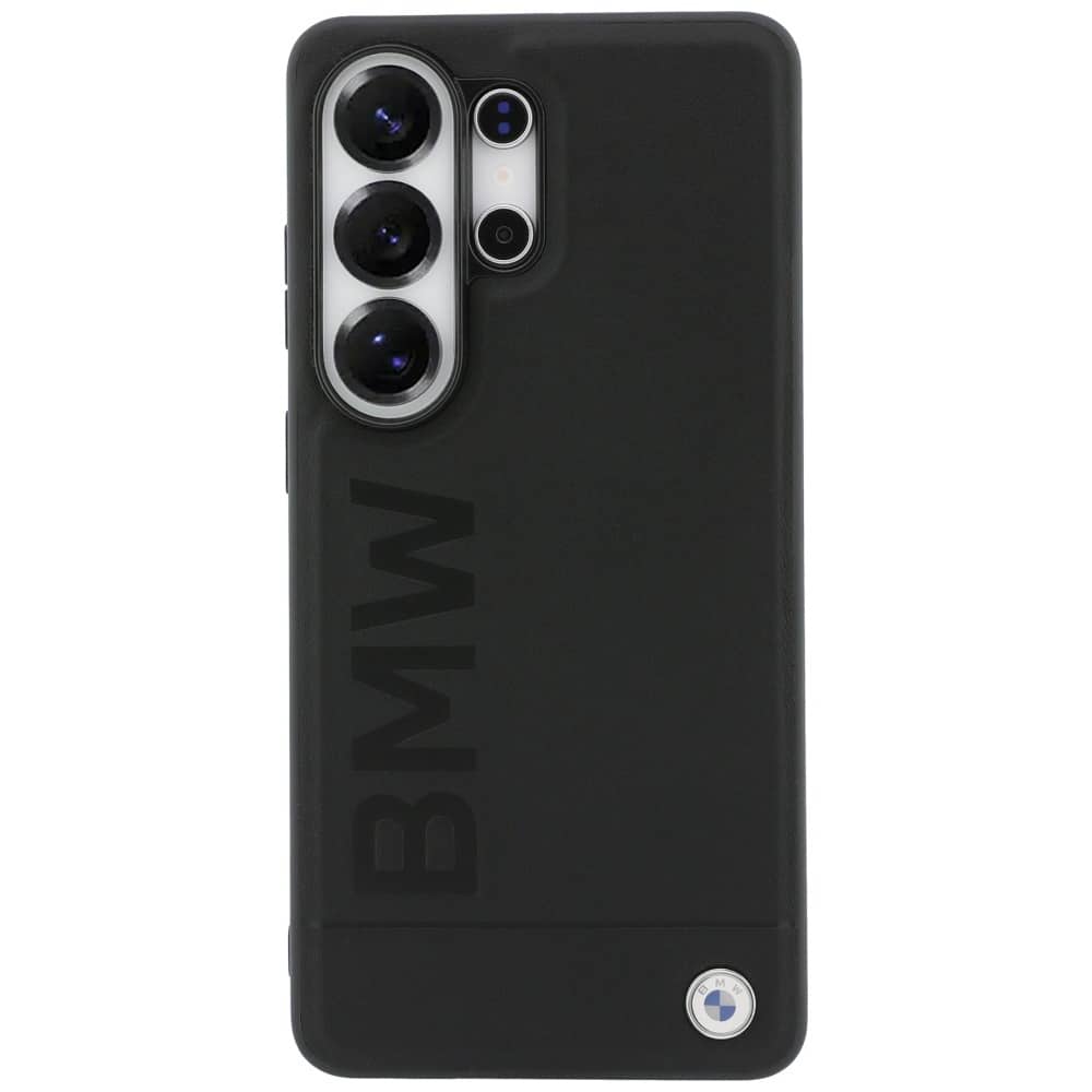 Θήκη BMW Δερμάτινη Hot Stamp MagSafe για Samsung Galaxy S26 Ultra μαύρη - Image 3