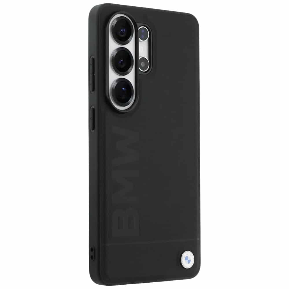 Θήκη BMW Δερμάτινη Hot Stamp MagSafe για Samsung Galaxy S26 Ultra μαύρη - Image 4