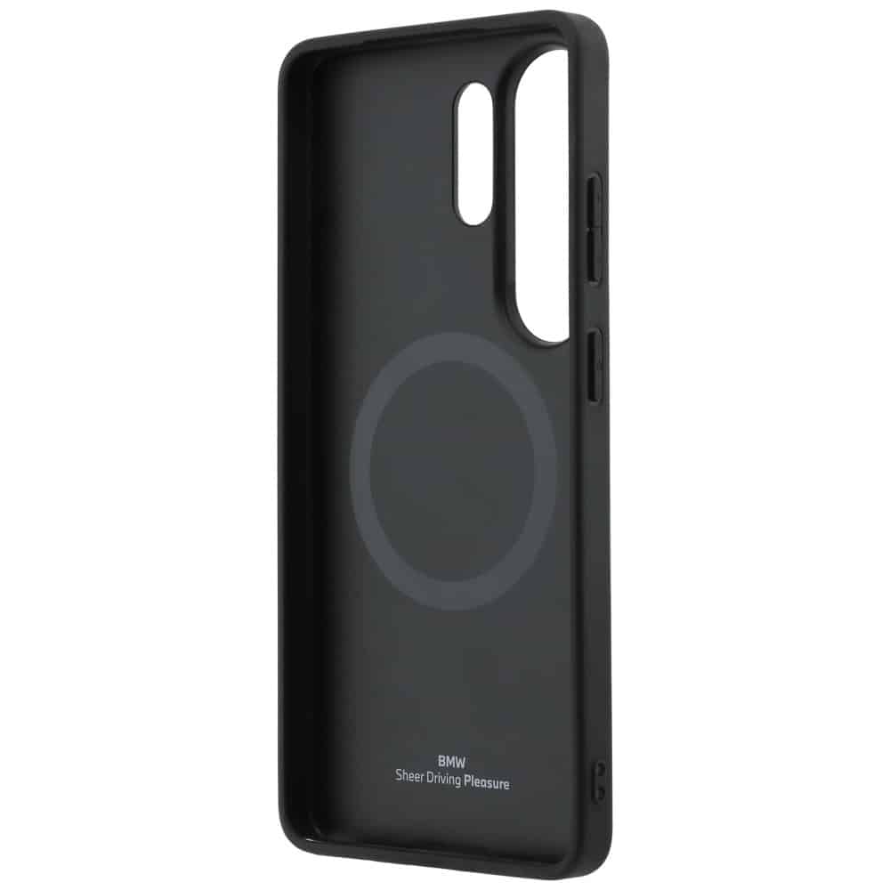 Θήκη BMW Δερμάτινη Hot Stamp MagSafe για Samsung Galaxy S26 Ultra μαύρη - Image 7