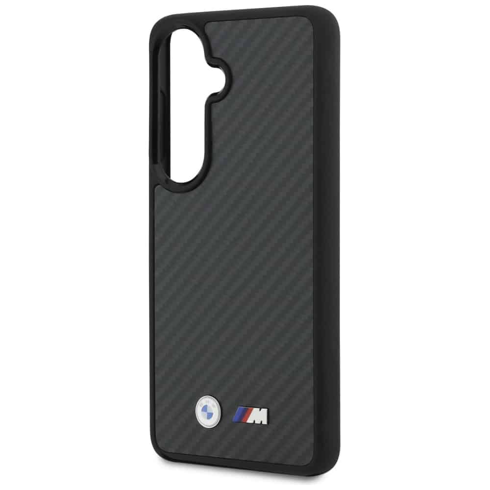 Θήκη BMW M Kevlar Logo MagSafe για Samsung Galaxy S26 μαύρη - Image 6