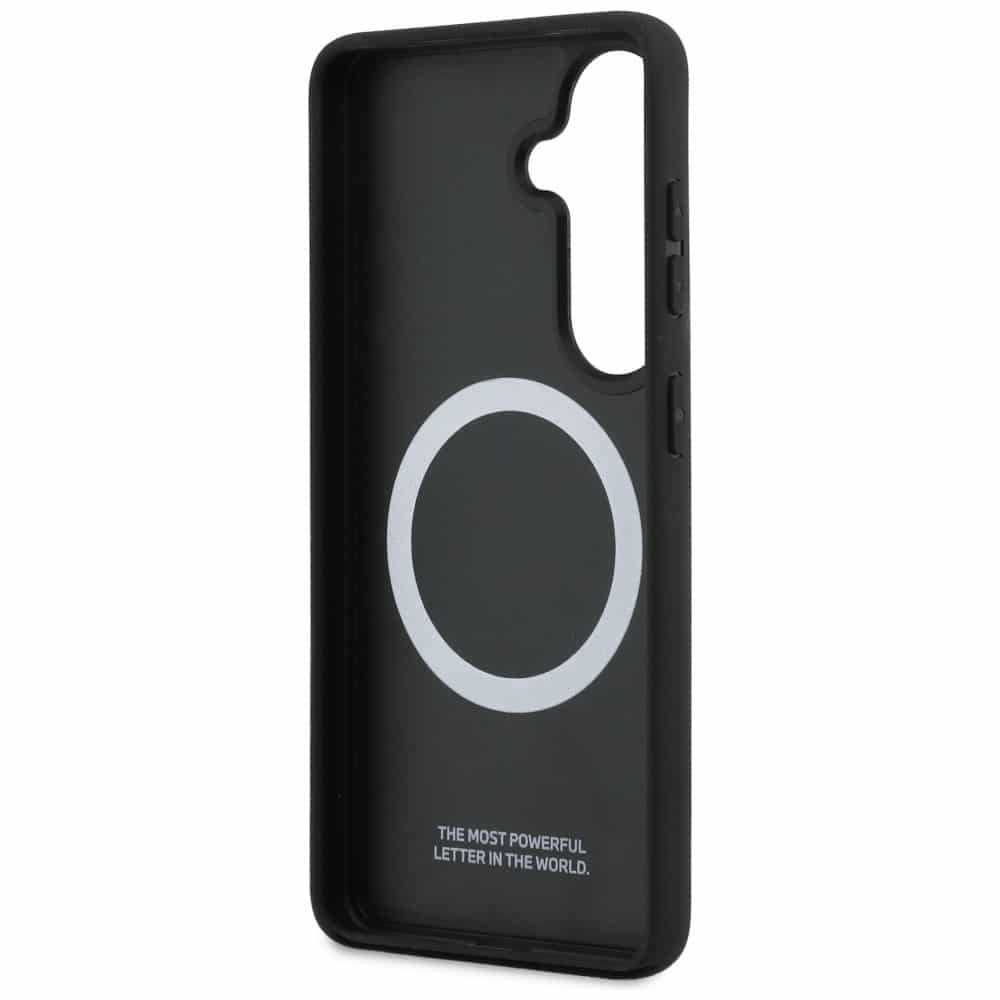 Θήκη BMW M Kevlar Logo MagSafe για Samsung Galaxy S26 μαύρη - Image 7