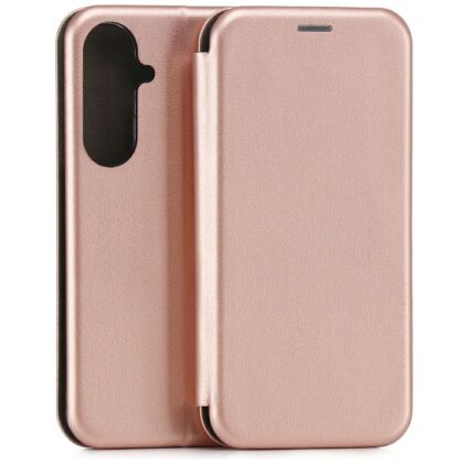Θήκη Beline Book Μαγνητική για Samsung Galaxy S26 Plus σε ροζ χρυσό