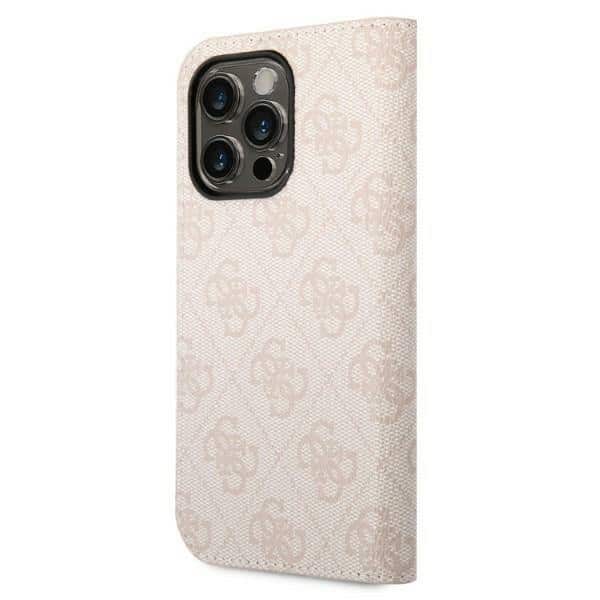 Guess 4G Vintage Gold Logo - θήκη για Apple iPhone 14 Pro - Ροζ - Image 2