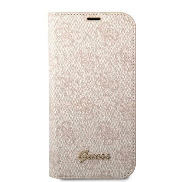 Guess 4G Vintage Gold Logo - θήκη για Apple iPhone 14 Pro - Ροζ - Image 3
