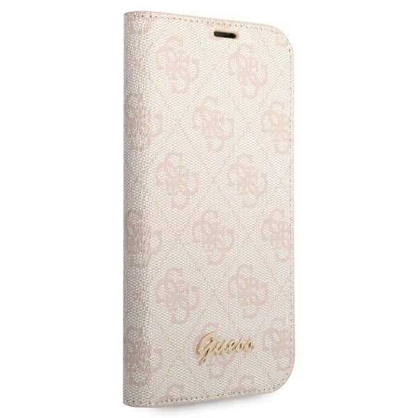 Guess 4G Vintage Gold Logo - θήκη για Apple iPhone 14 Pro - Ροζ - Image 5