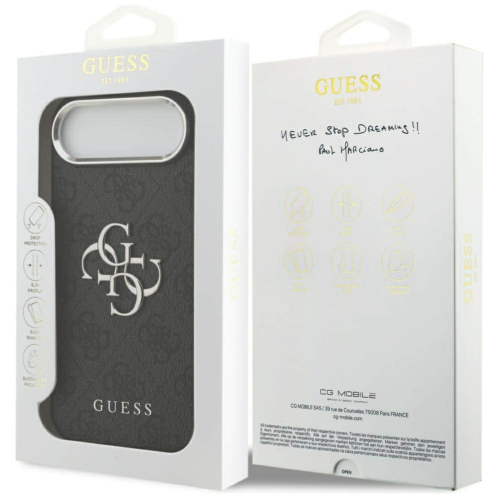 Guess 4G Big 4G Classic Logo - θήκη για Apple iPhone 17 Air - Μαύρο - Image 8