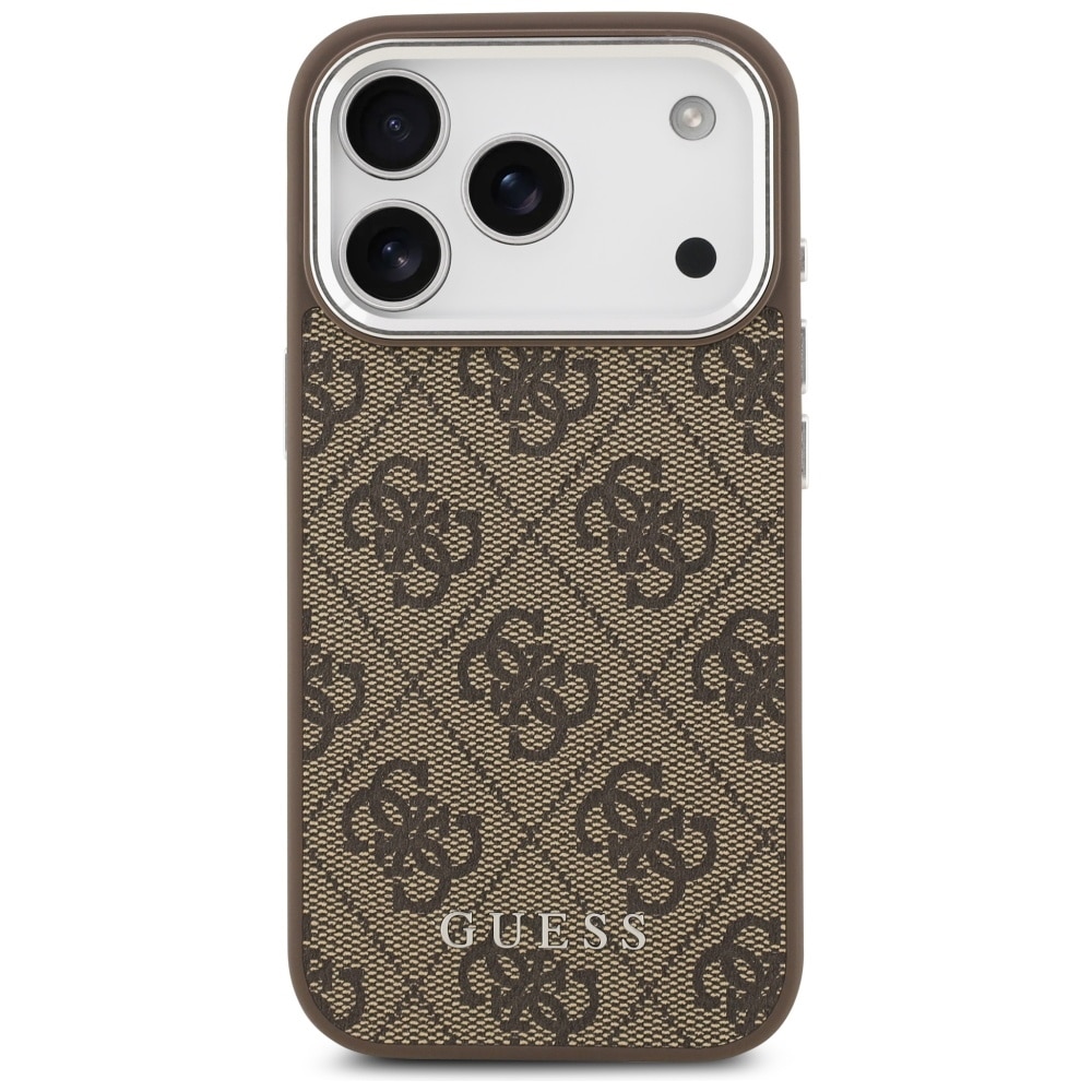 Θήκη Guess 4G Classic Logo MagSafe για iPhone 17 Pro Max καφέ - Image 3