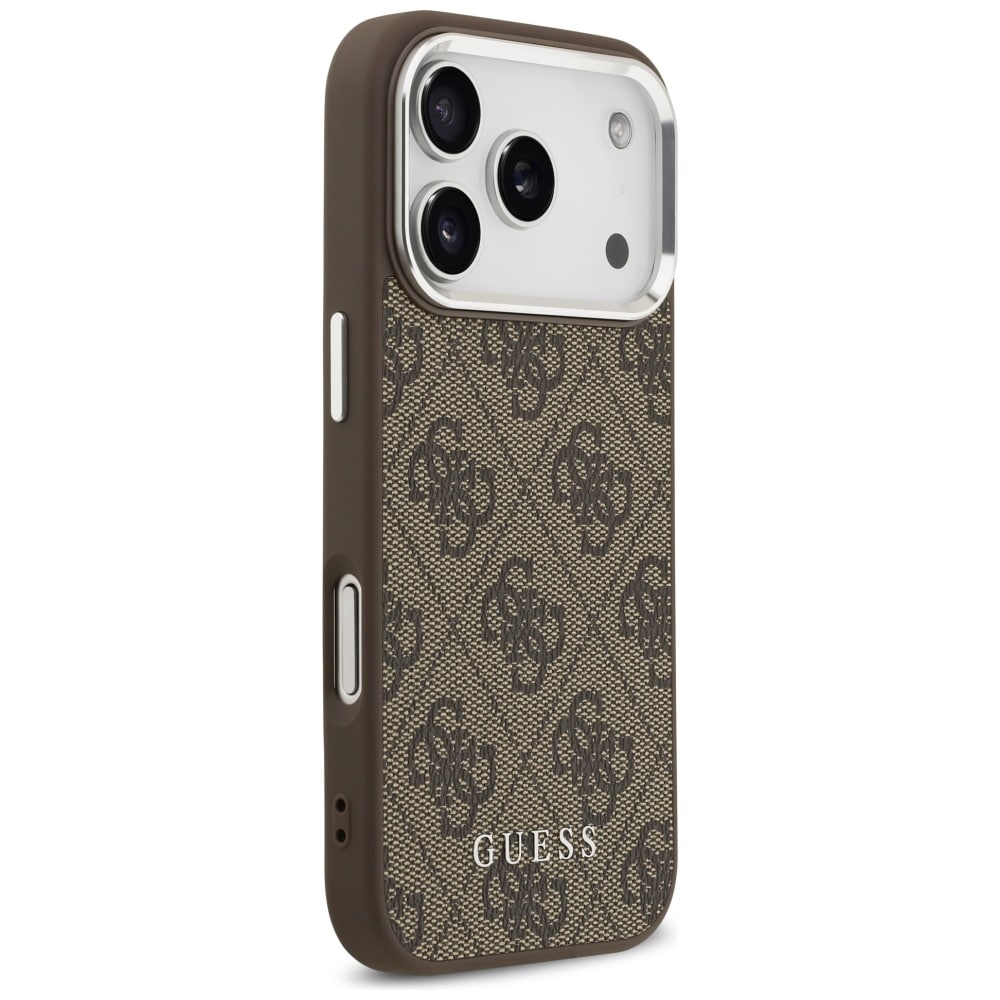 Θήκη Guess 4G Classic Logo MagSafe για iPhone 17 Pro Max καφέ - Image 4