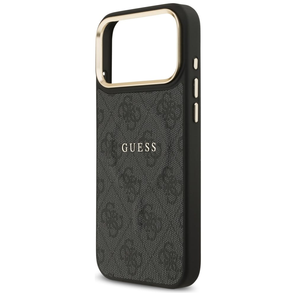 Θήκη Guess 4G PU Classic Logo MagSafe για iPhone 17 Pro Max μαύρη - Image 6