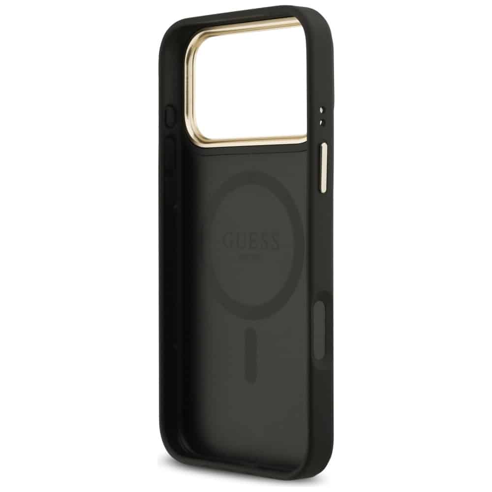 Θήκη Guess 4G PU Classic Logo MagSafe για iPhone 17 Pro Max μαύρη - Image 7
