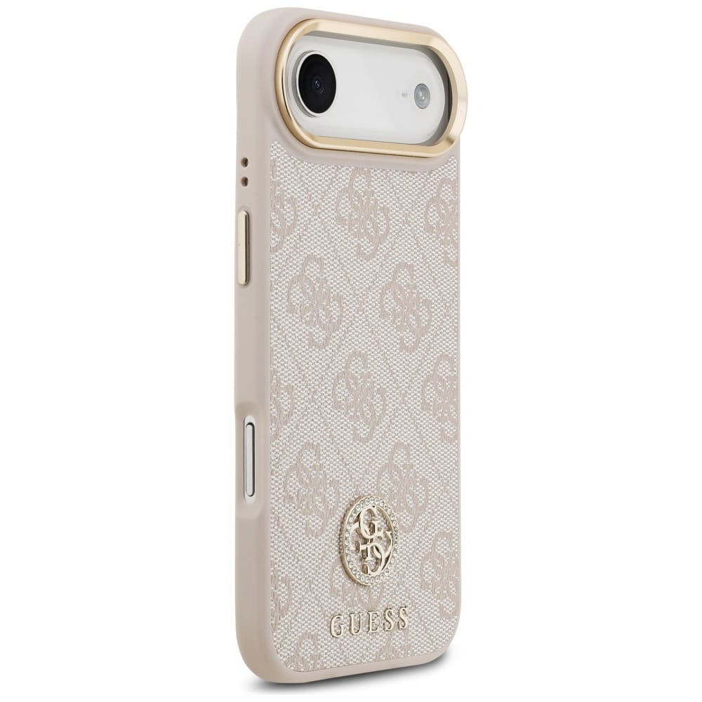 Guess 4G Strass Logo MagSafe - θήκη για Apple iPhone Air - Ροζ - Image 4