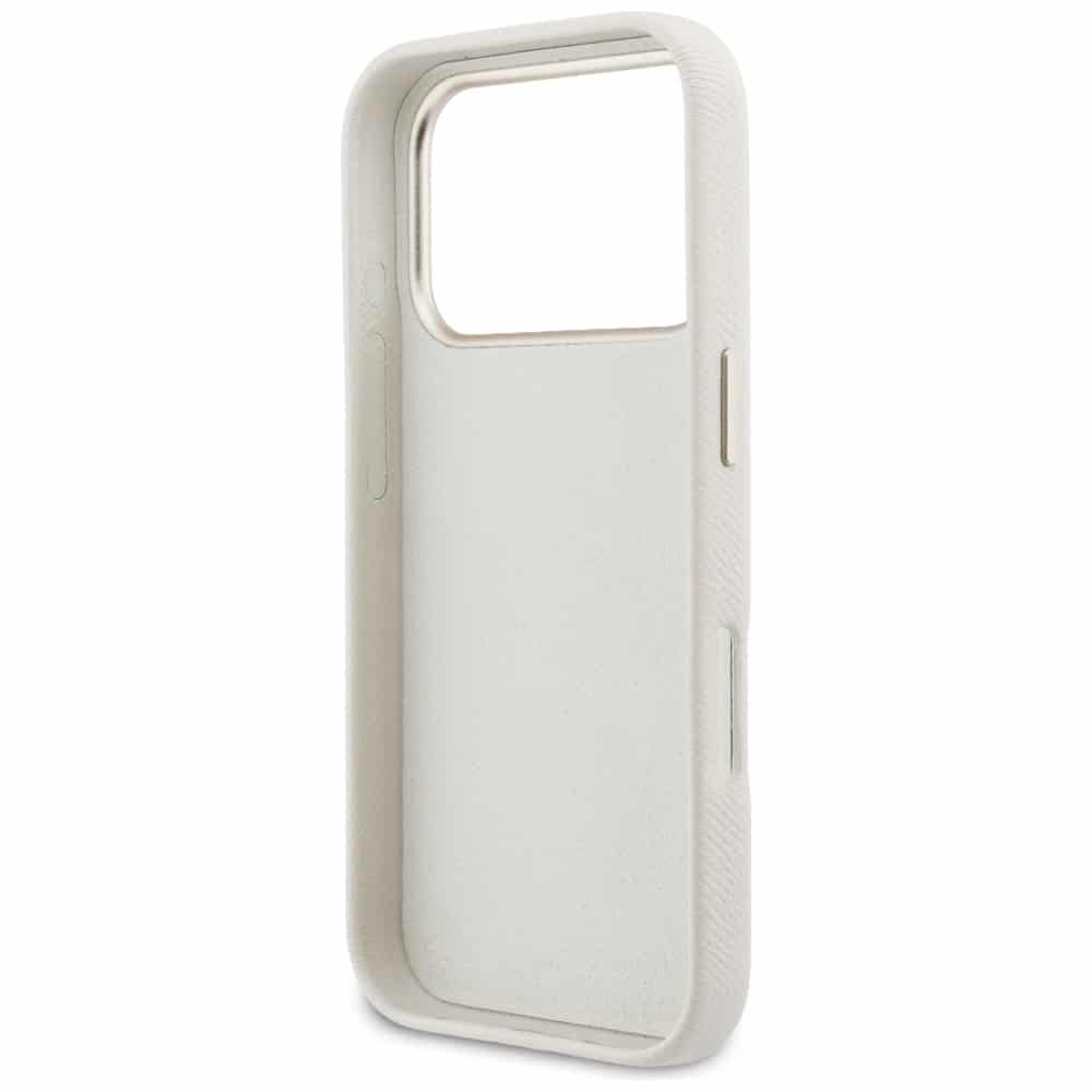Θήκη Guess FW Resin Logo για iPhone 17 Pro μπεζ - Image 7