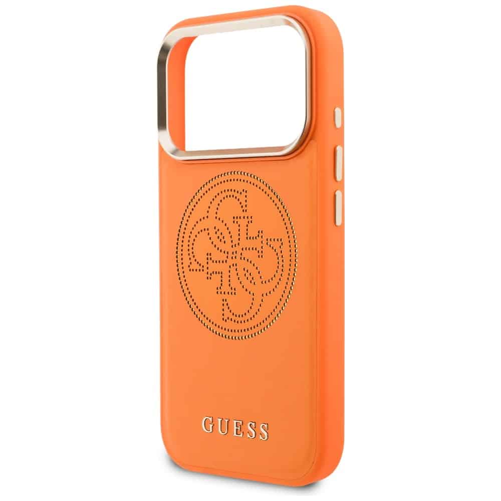 Guess Perforated 4G - θήκη για Apple iPhone 17 Pro - Πορτοκαλί - Image 6
