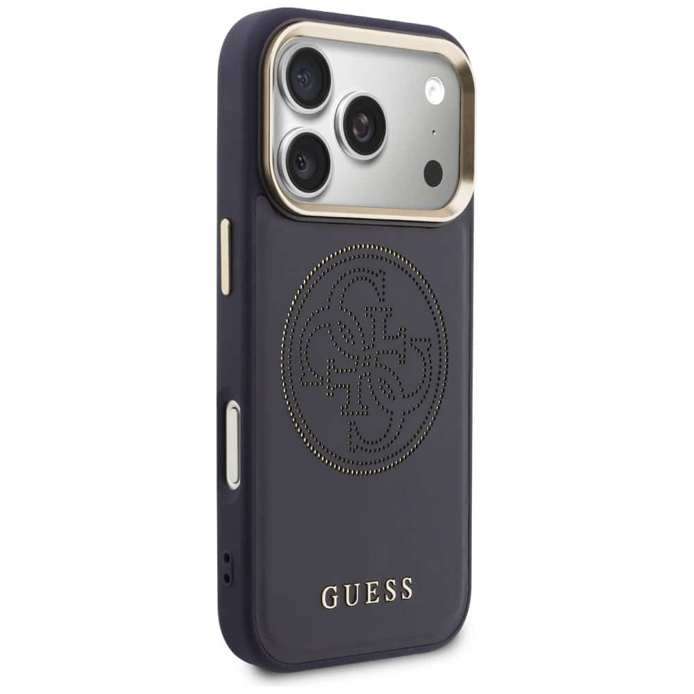 Guess Perforated 4G - θήκη για Apple iPhone 17 Pro - Μπλε - Image 4
