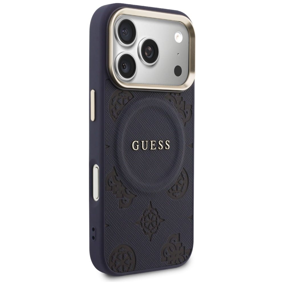 Guess Peony Hot Stamp - θήκη για Apple iPhone 17 Pro - Μπλε - Image 4