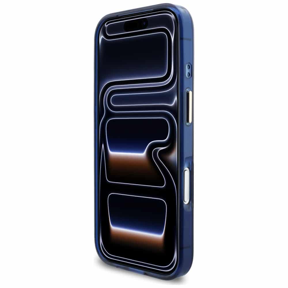 Guess IML Script Metal - θήκη για Apple iPhone 17 Pro Max - Μπλε - Image 5