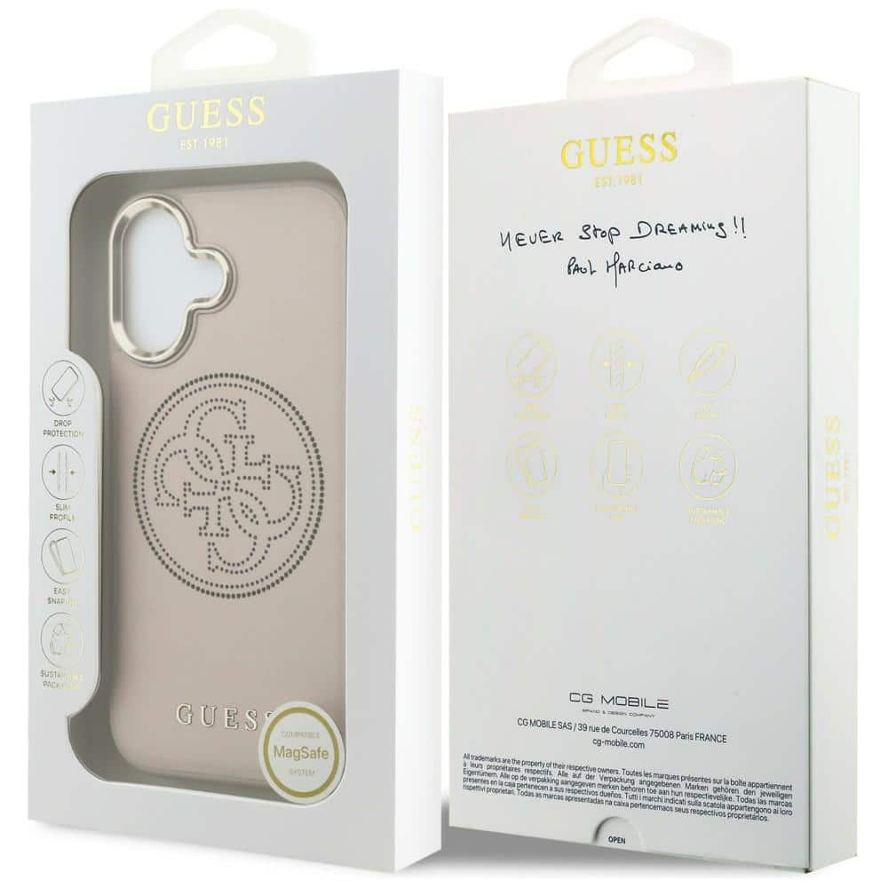 Guess Perforated 4G - θήκη για Apple iPhone 17 - Ροζ - Image 8