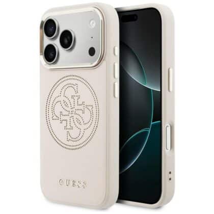 Guess Perforated 4G MagSafe - θήκη για Apple iPhone 17 Pro - Ροζ
