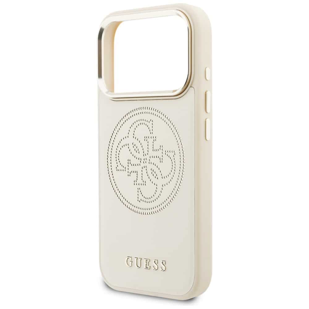 Guess Perforated 4G - θήκη για Apple iPhone 17 Pro - Μπεζ - Image 6