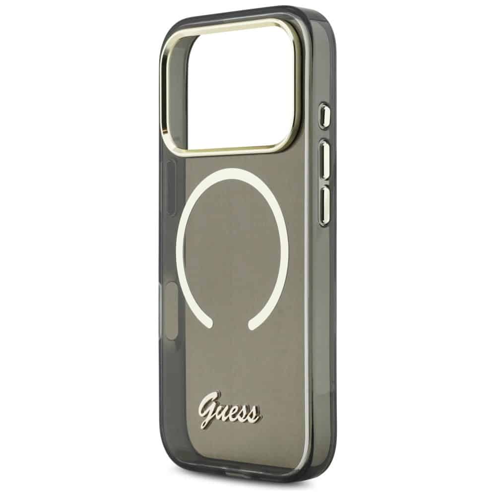 Guess IML Script Metal - θήκη για Apple iPhone 17 Pro - Μαύρο - Image 6