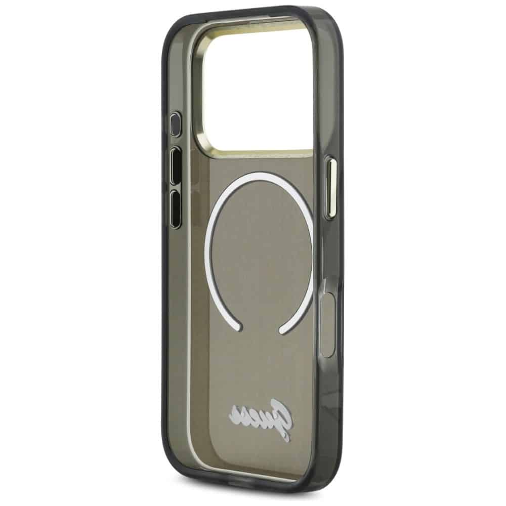 Guess IML Script Metal MagSafe - θήκη για Apple iPhone 17 Pro Max - Μαύρο - Image 7