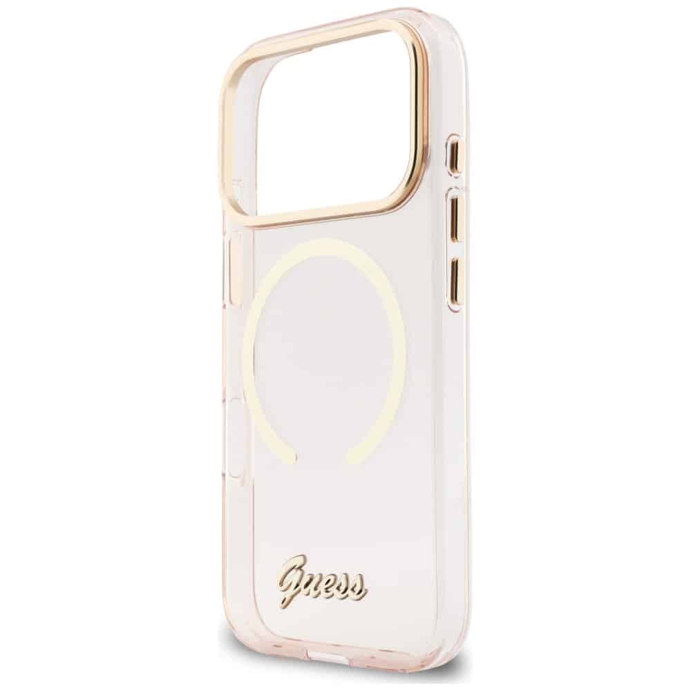 Guess IML Script Metal - θήκη για Apple iPhone 17 Pro - Ροζ - Image 6