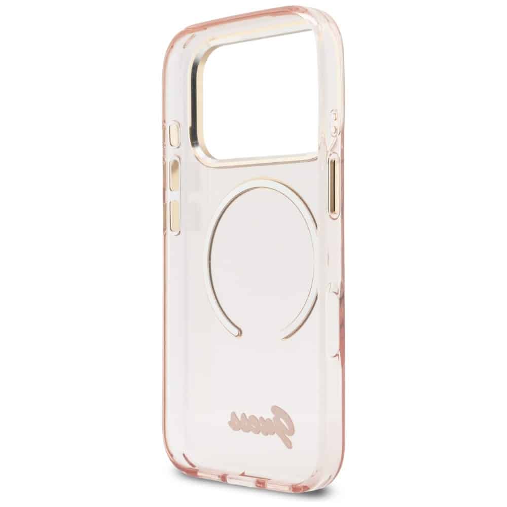 Guess IML Script Metal - θήκη για Apple iPhone 17 Pro - Ροζ - Image 7