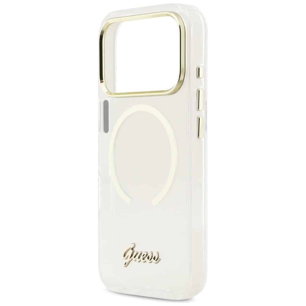 Guess IML Script Metal - θήκη για Apple iPhone 17 Pro - Διάφανο - Image 6