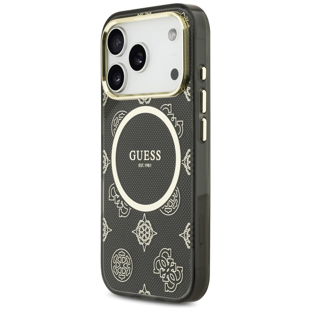 Guess IML Peony Dot - θήκη για Apple iPhone 17 Pro - Μαύρο - Image 2