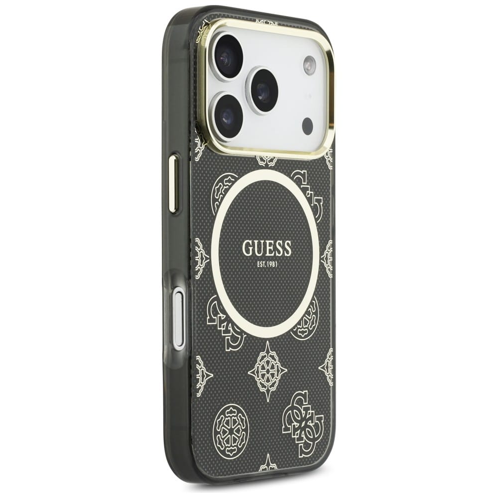 Guess IML Peony Dot - θήκη για Apple iPhone 17 Pro - Μαύρο - Image 4