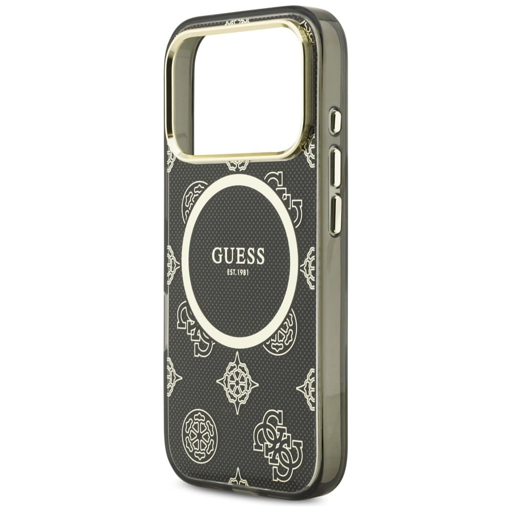 Guess IML Peony Dot - θήκη για Apple iPhone 17 Pro - Μαύρο - Image 6