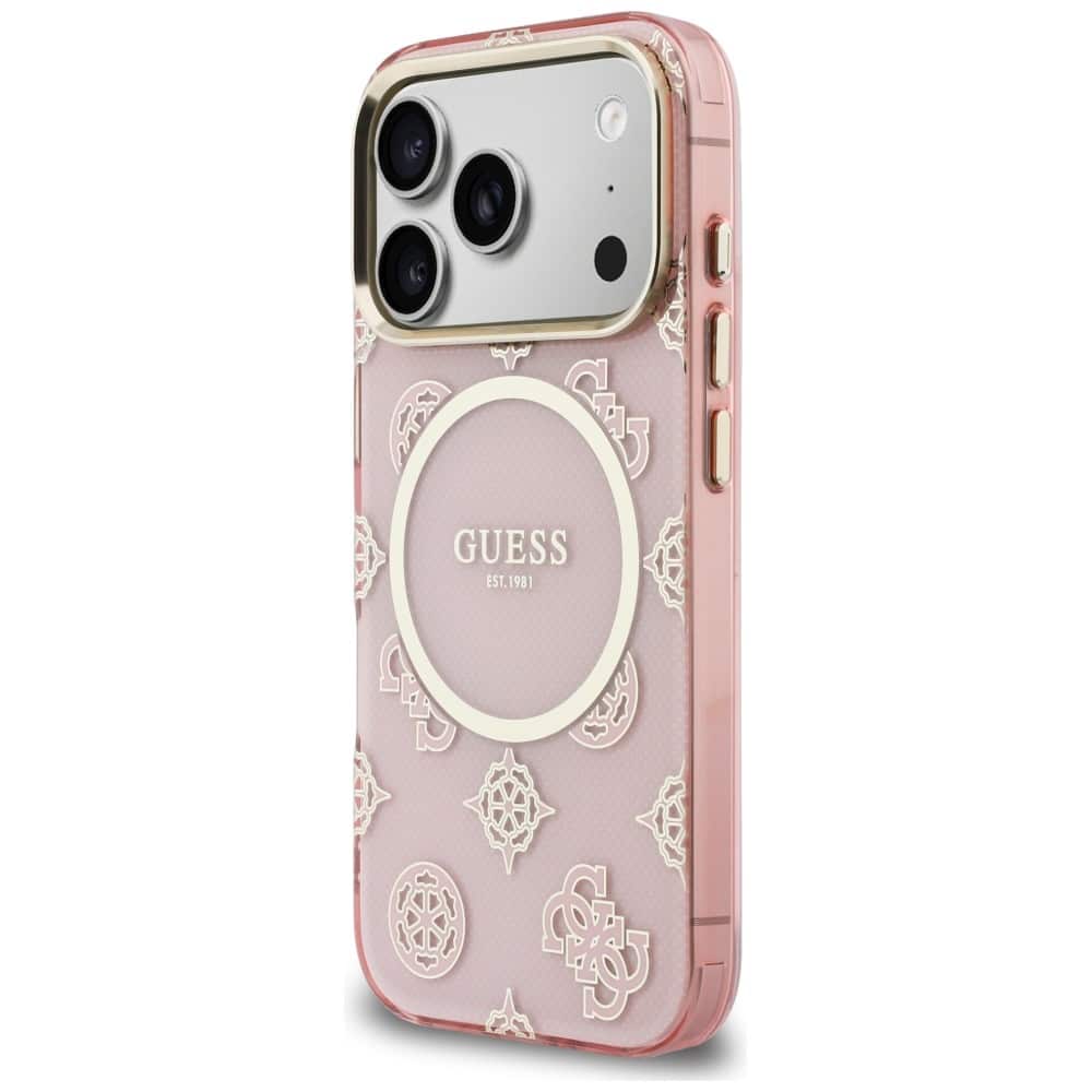 Guess IML Peony Dot - θήκη για Apple iPhone 17 Pro - Ροζ - Image 2