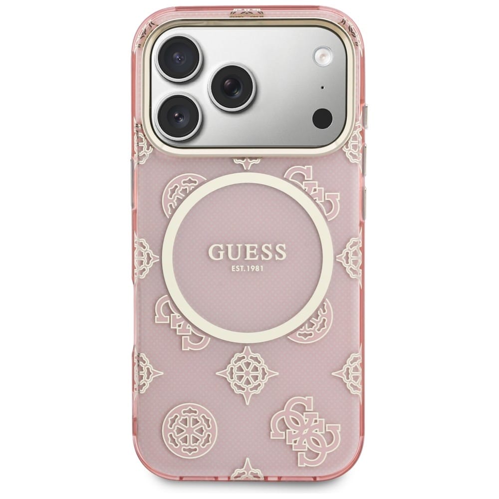 Guess IML Peony Dot - θήκη για Apple iPhone 17 Pro - Ροζ - Image 3