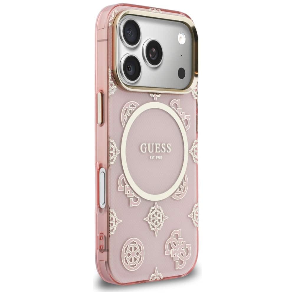 Guess IML Peony Dot - θήκη για Apple iPhone 17 Pro - Ροζ - Image 4