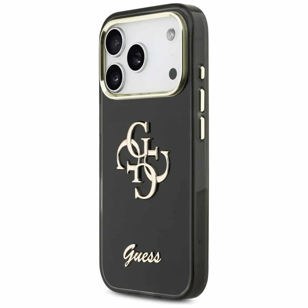 Guess IML 4G Script Metal - θήκη για Apple iPhone 17 Pro - Μαύρο - Image 2