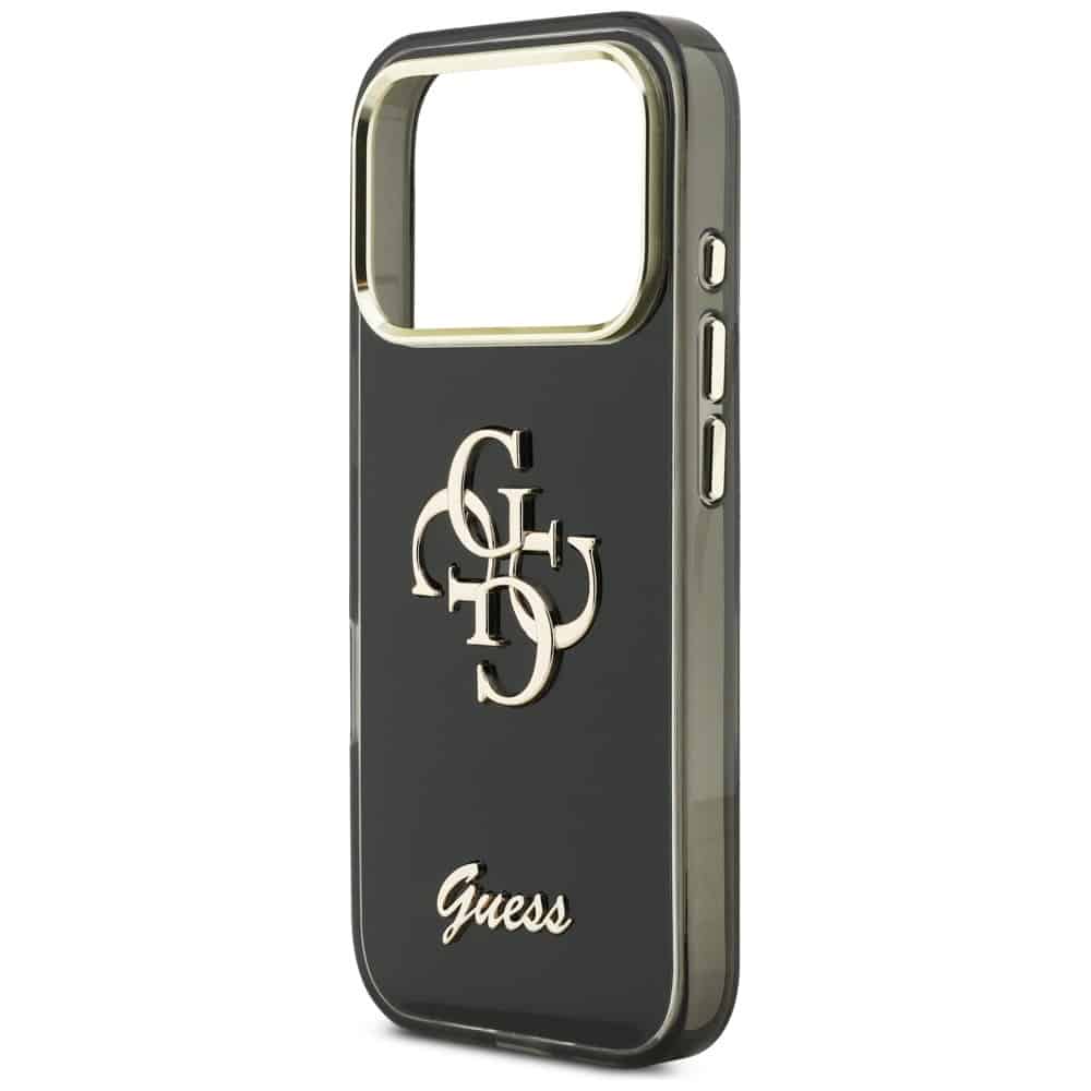 Guess IML 4G Script Metal - θήκη για Apple iPhone 17 Pro - Μαύρο - Image 6