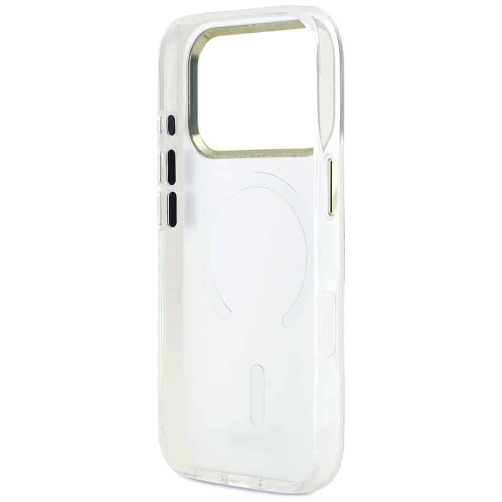 Guess IML Shell Script Metal - θήκη για Apple iPhone 17 Pro Max - Λευκό - Image 7