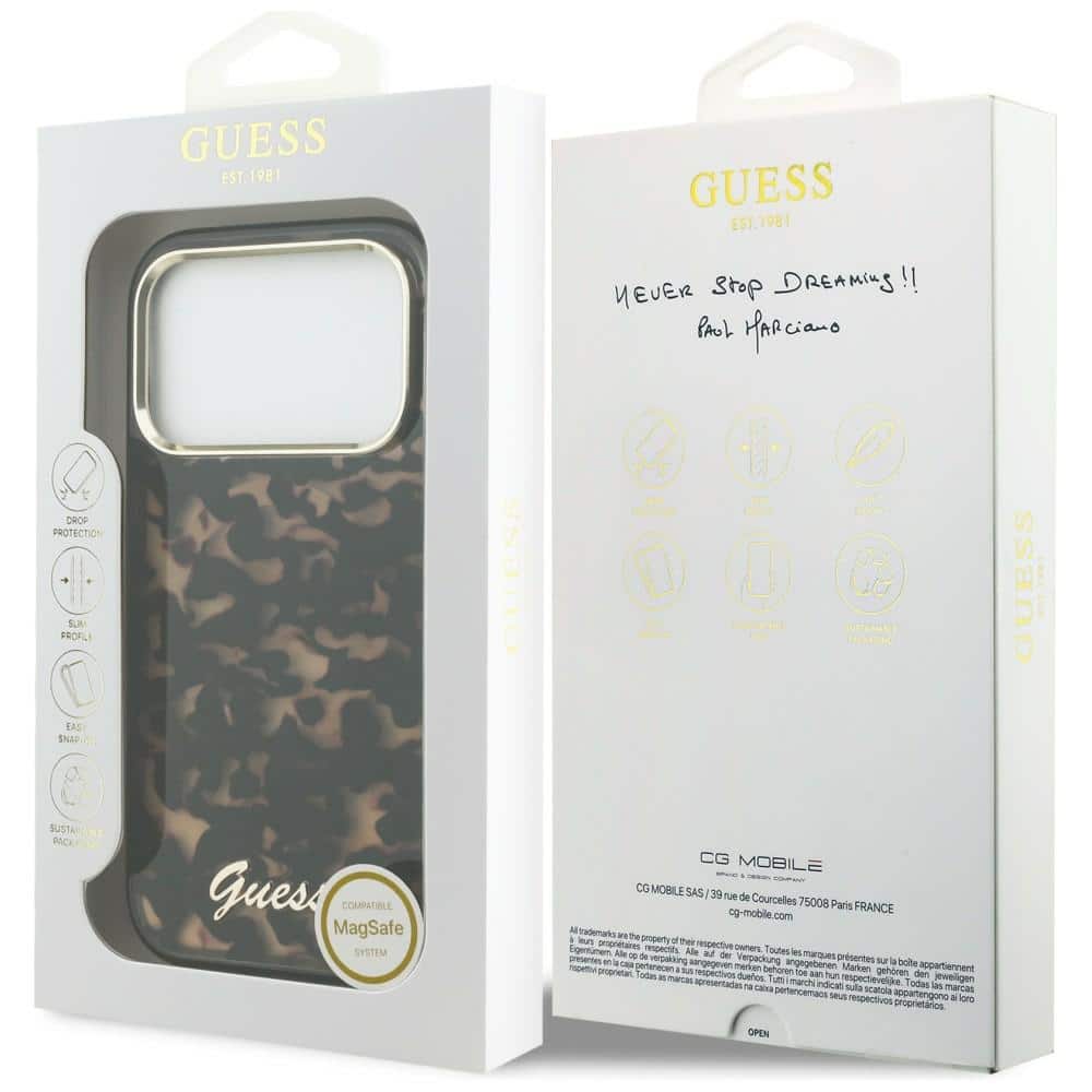 Guess IML Script Metal - θήκη για Apple iPhone 17 Pro - Με σχέδιο - Image 8