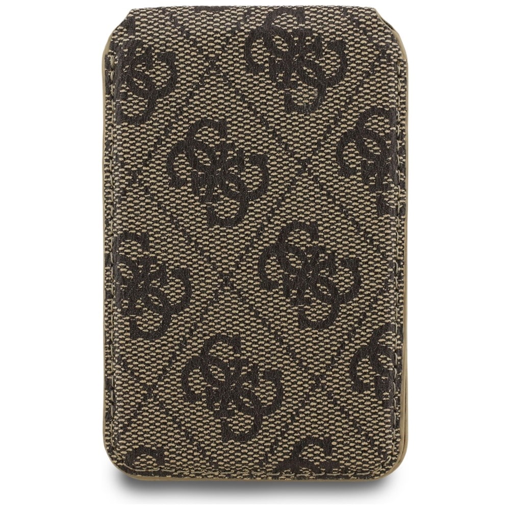 Πορτοφόλι Guess 4G Stand & Mirror Magsafe με καθρέφτη, καφέ - Image 5